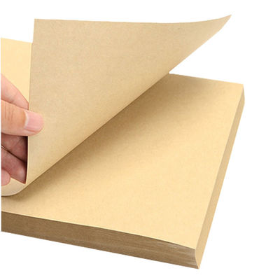 Embalaje de papel marrón revestido de polietileno 80Gsm 90Gsm