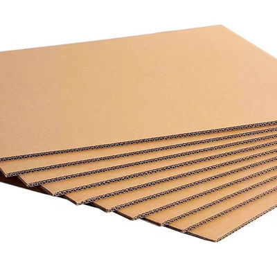 Papel corrugado plegable Kraft para cajas de envío de cartón