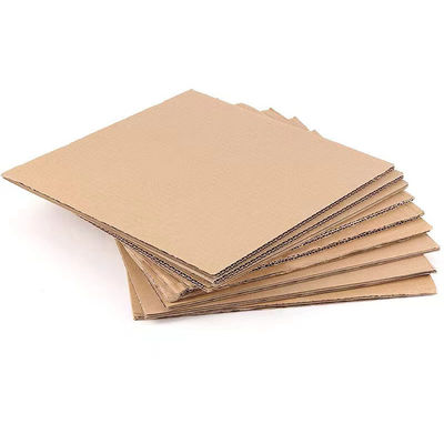 Hojas de cartón corrugado marrón de 11 x 14 x 1/16 pulgadas para envases de ropa interior