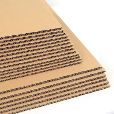 Hojas de cartón corrugado marrón de 11 x 14 x 1/16 pulgadas para envases de ropa interior