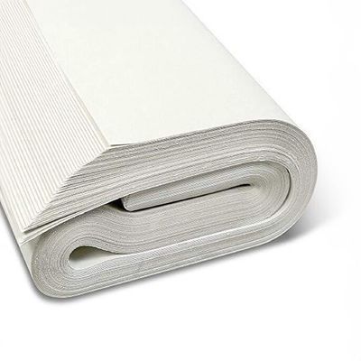 45gm 55gm Tamaño personalizado Recicla papel de periódico Papel de embalaje en rollos en hojas