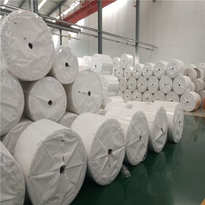 Papel de piedra recubierto de color blanco, libre de árboles, resistente al agua 120g 144g 168g 240g resistente a las lágrimas