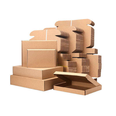 Impresión a medida Caja de cartón expreso para material de celulosa mixta / calzado ropa
