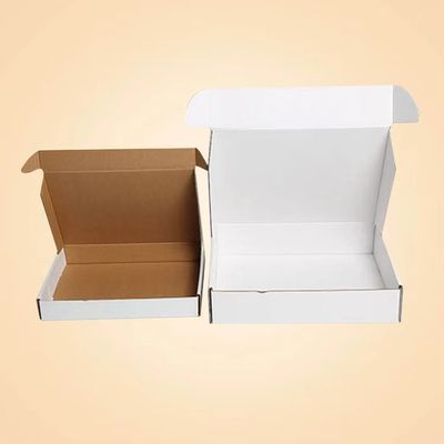 Cajas de cartón ondulado de papel rígido OEM con tapas para el embalaje de regalos
