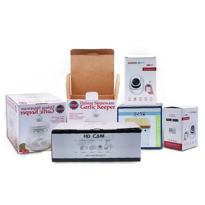 Envases de cajas de papel personalizadas de alta resistencia, cajas de cartón de embalaje OEM