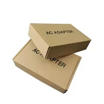 Cajas de embalaje de papel ondulado de impresión personalizada Caja de avión de pared única o doble