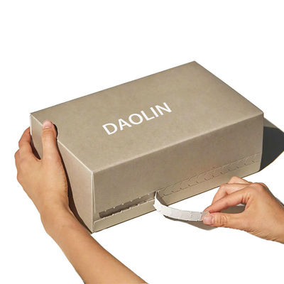 Caja corrugada con cremallera Caja de mudanza personalizada Cajas de envío Cajas corrugadas con cremallera
