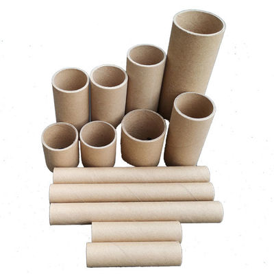 Carrete de papel Kraft bobina de alambre de cartón vacío bobinas de cinta de cartón de acabado brillante o mate
