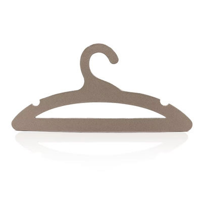 Cuchillo de papel de cartón blanco biodegradable para abrigos Trajes ropa Toallas colgantes