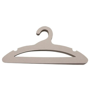 Cuchillo de papel de cartón blanco biodegradable para abrigos Trajes ropa Toallas colgantes